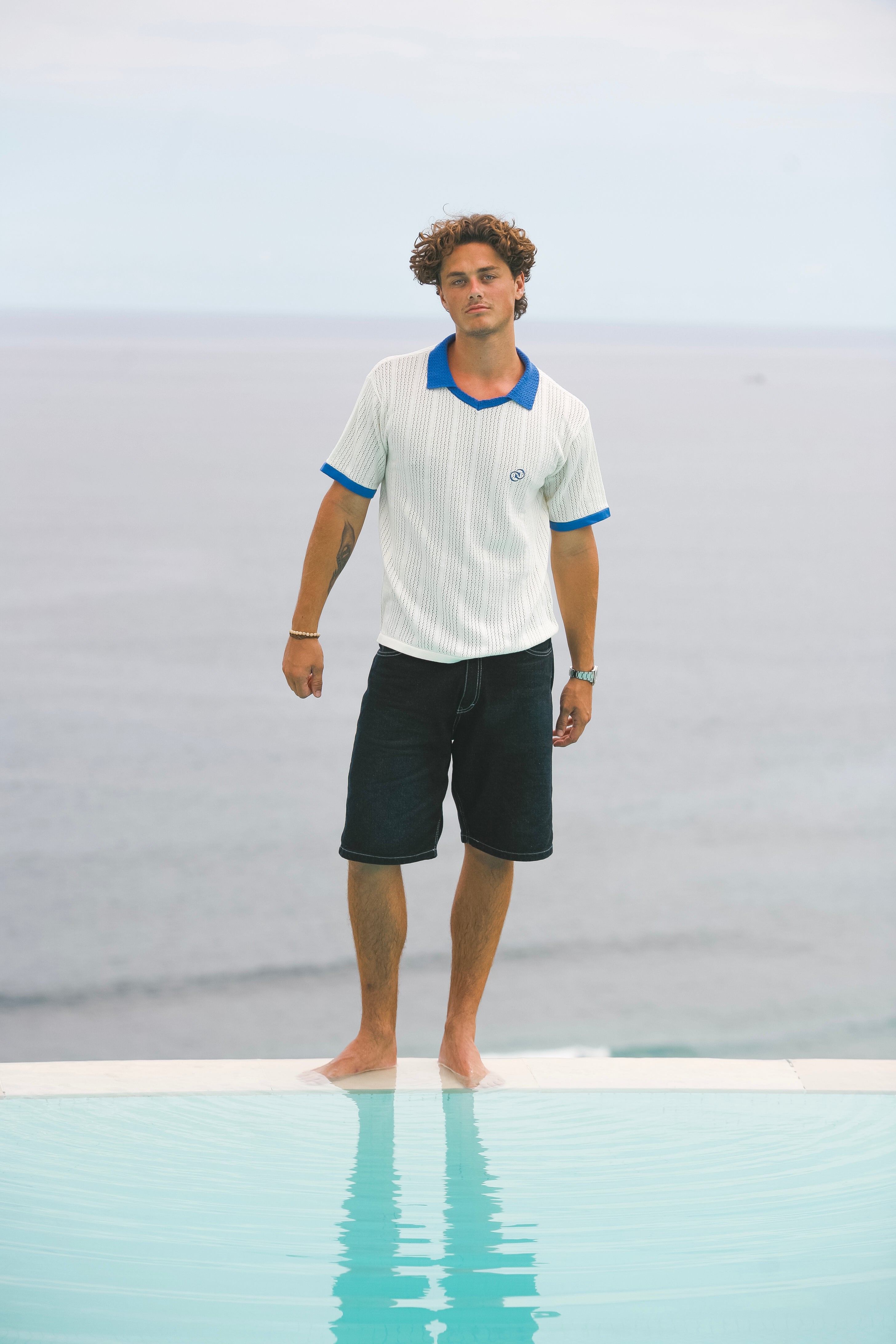 Calmé Club COPENHAGEN KNITTED JERSEY Tee 121