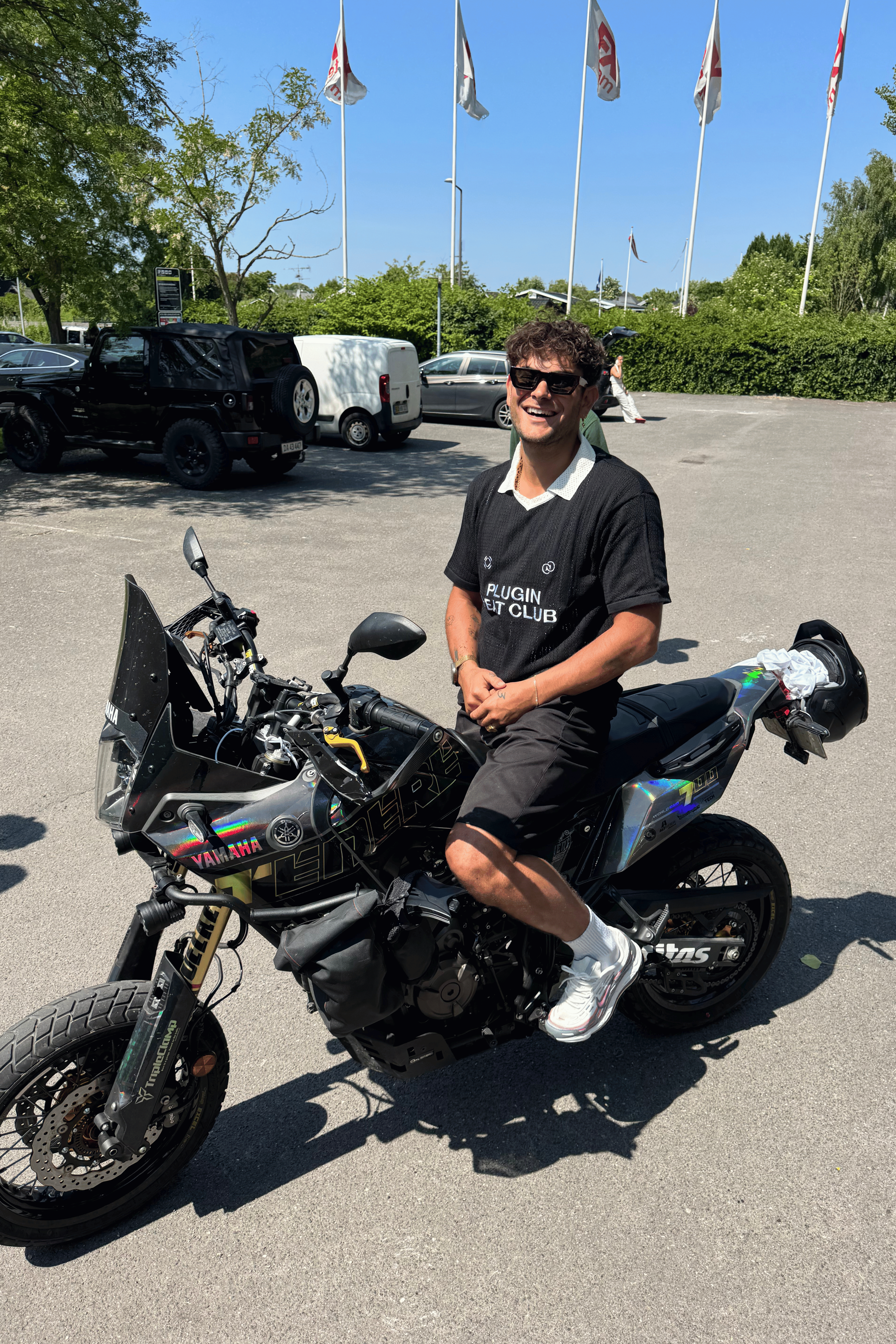 Calmé Club CALMÉ x PLUGIN HEAT CLUB Tee 000 Black