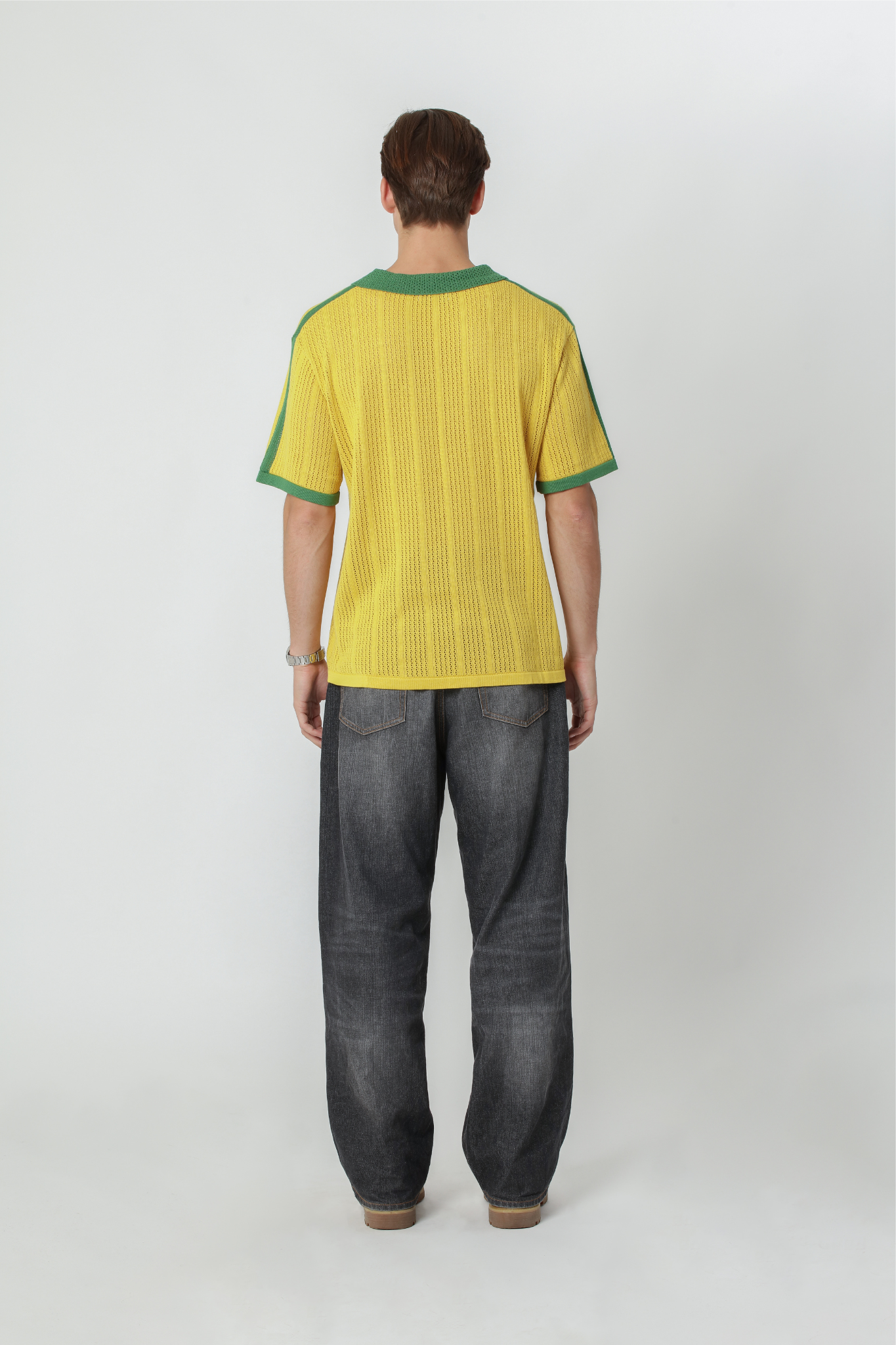 Calmé Club BRAZIL KNITTED JERSEY Tee 520 Yellow