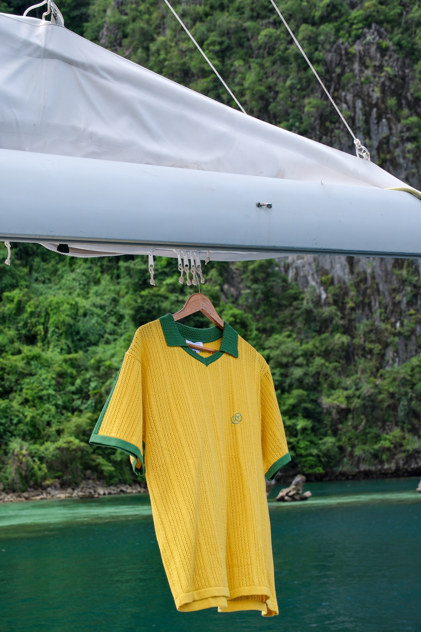 Calmé Club BRAZIL KNITTED JERSEY Tee 520 Yellow