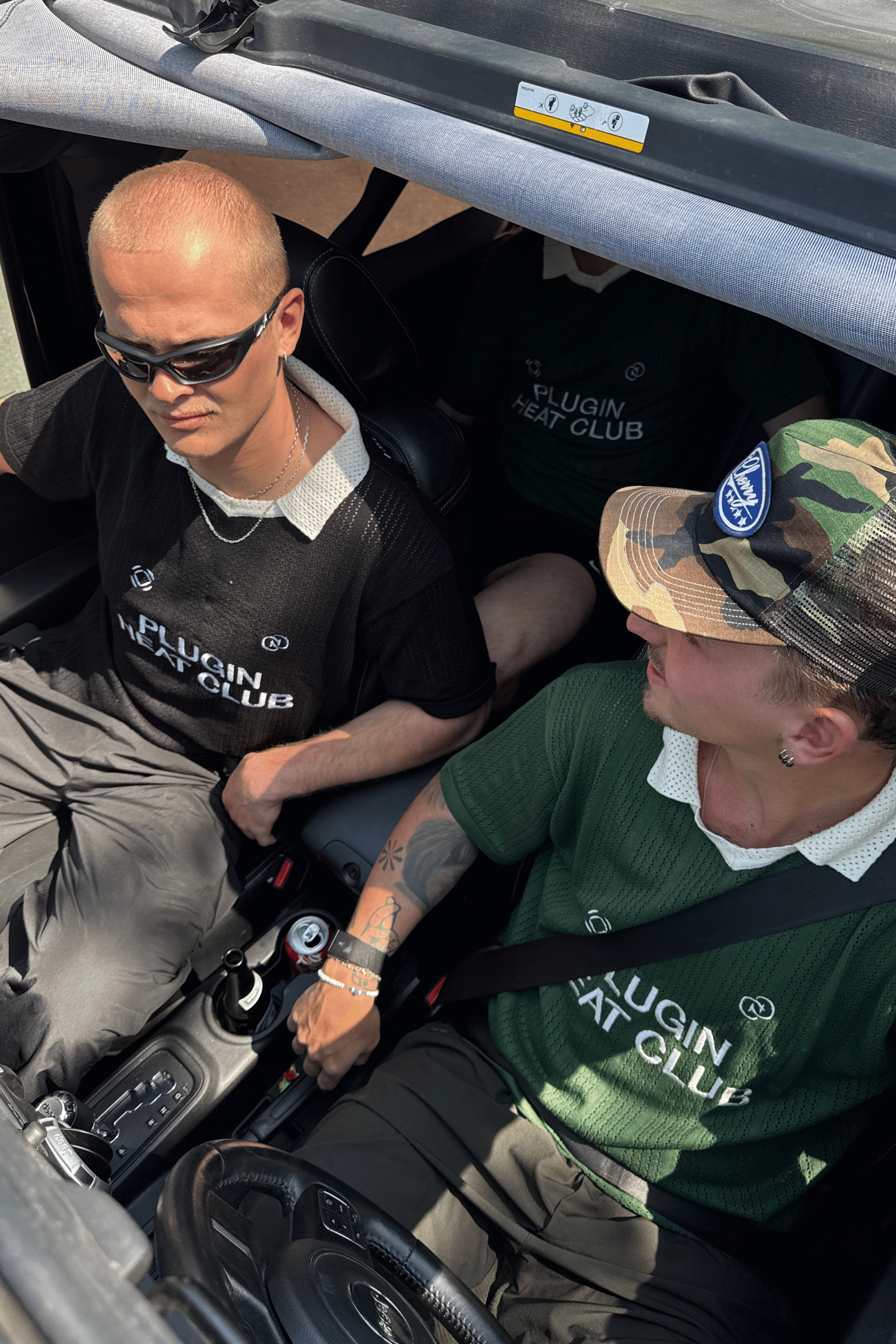 Calmé Club CALMÉ x PLUGIN HEAT CLUB Tee 000 Black