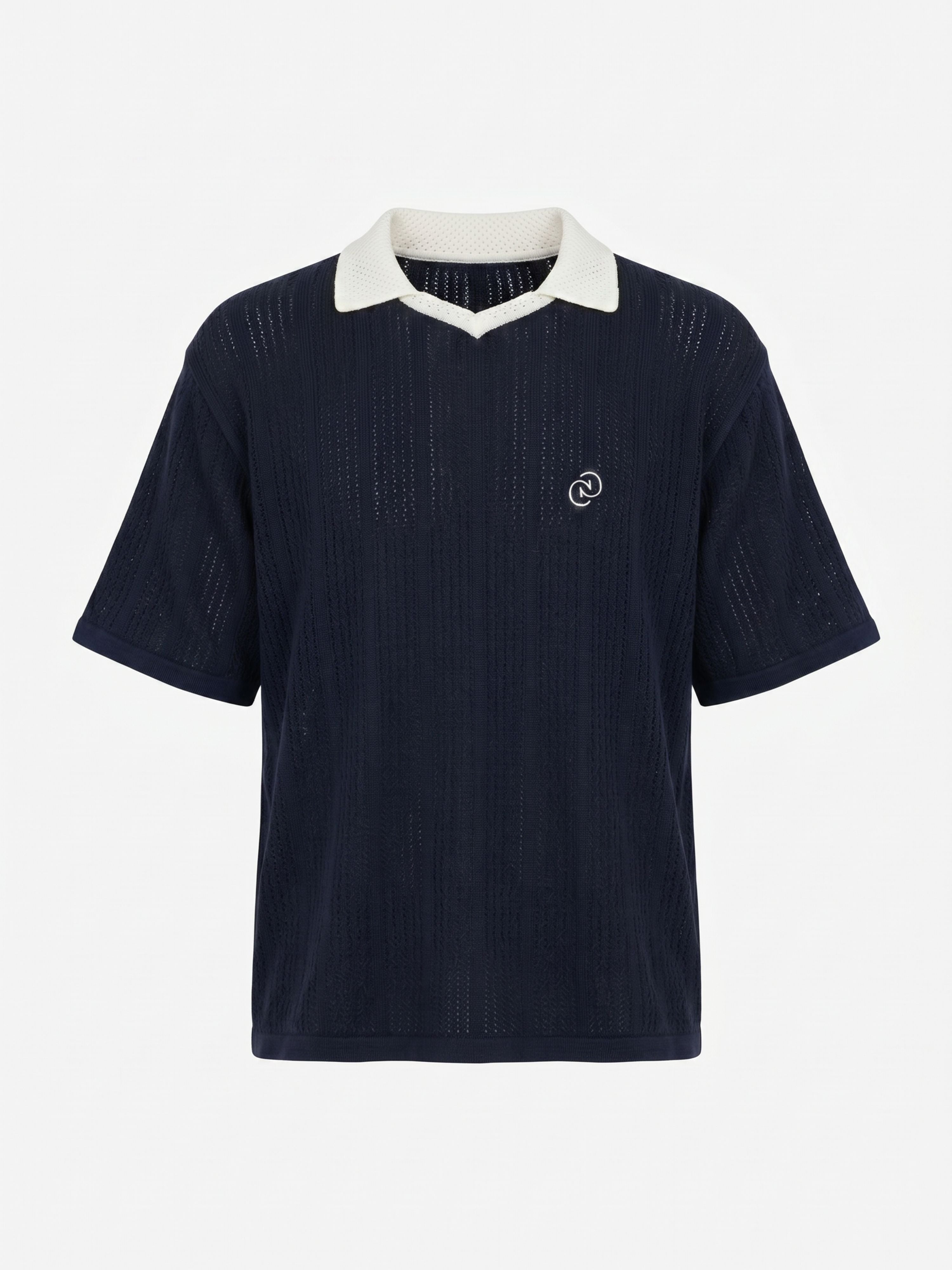 Calmé Club FRANCE KNITTED JERSEY Tee 488 Marine blue