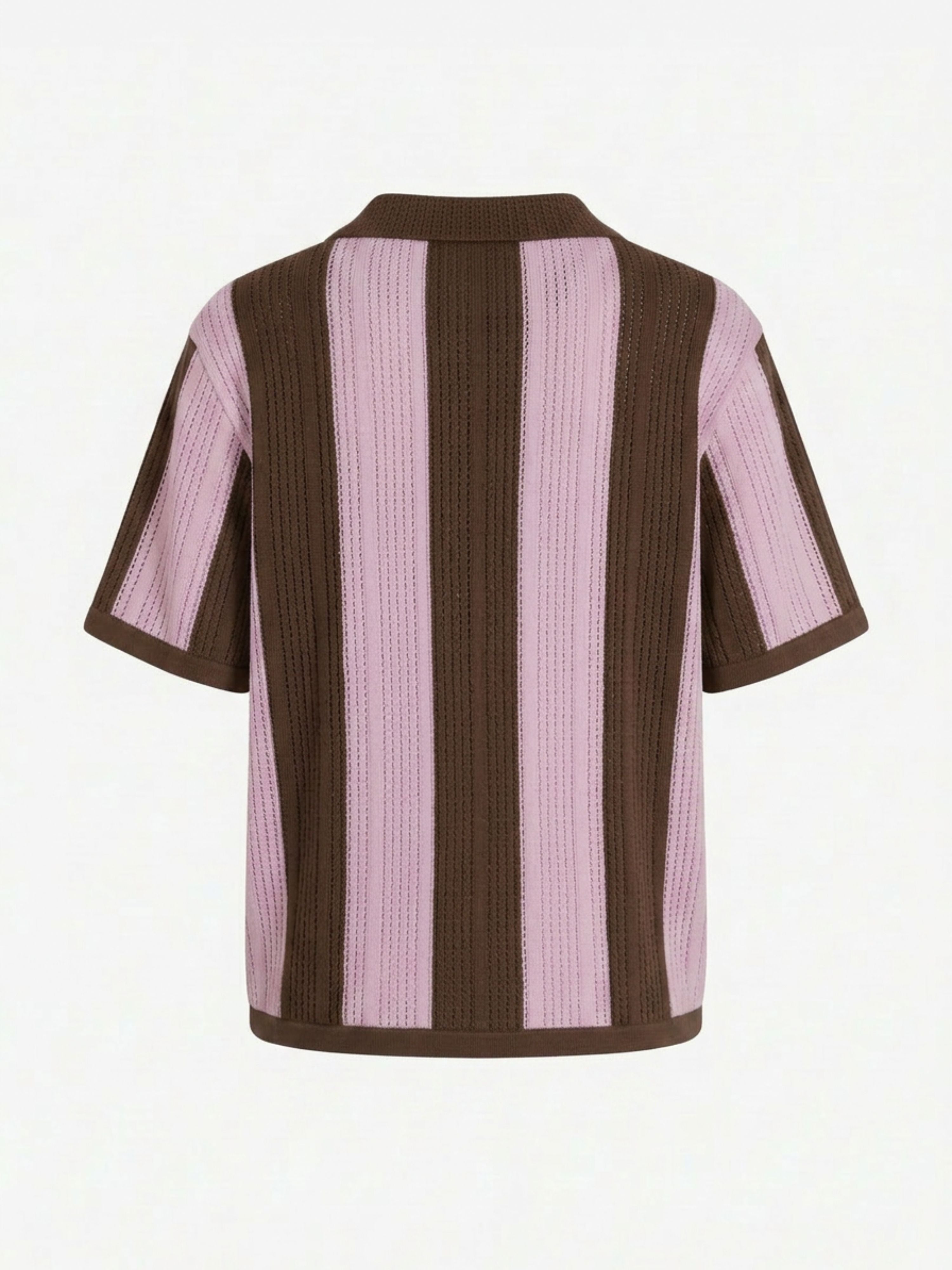 Calmé Club GELATO KNITTED JERSEY Tee 289 Brown Mix