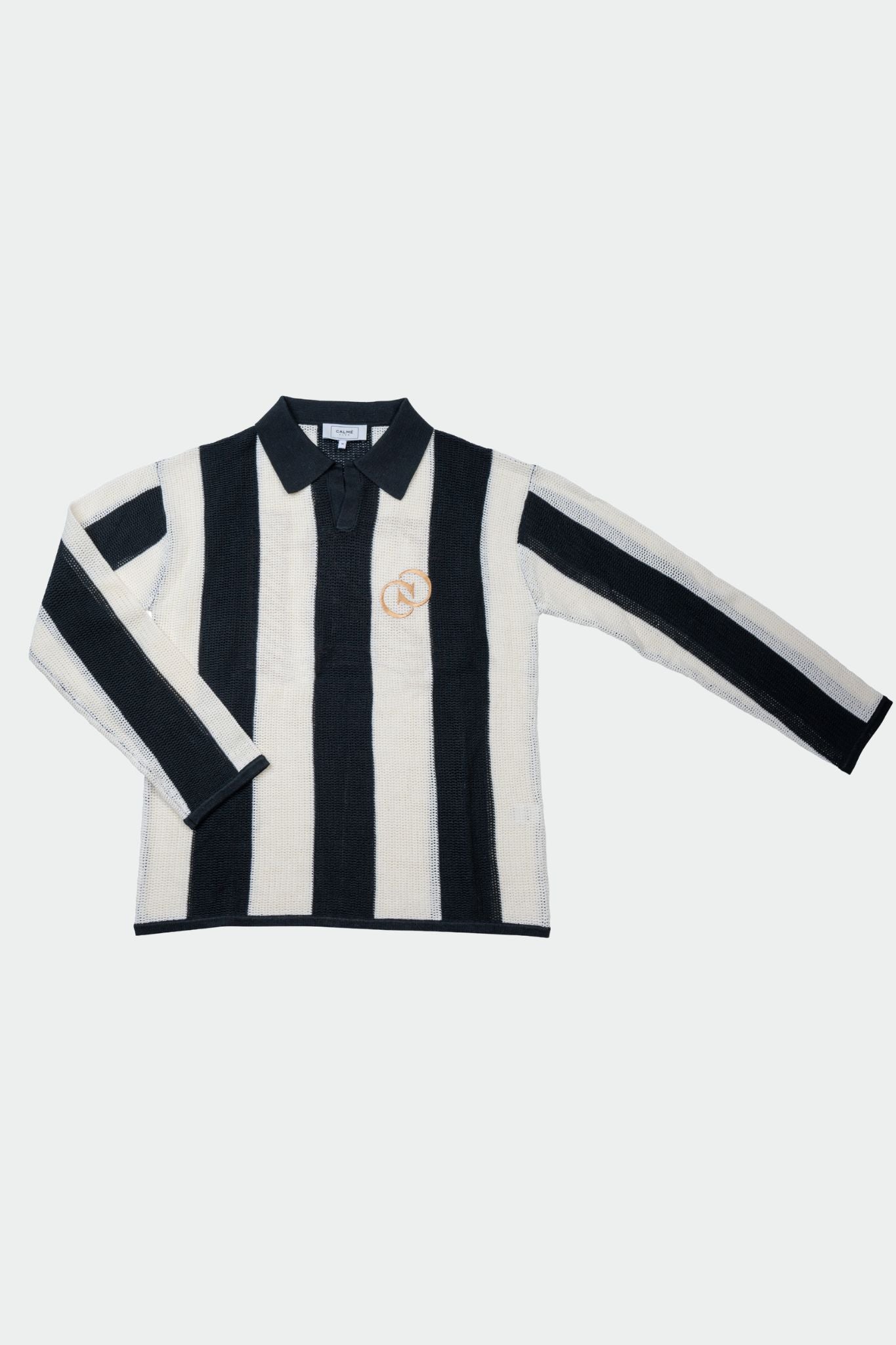 Calmé Club JUVE knitted jersey Tee 000 Black mix