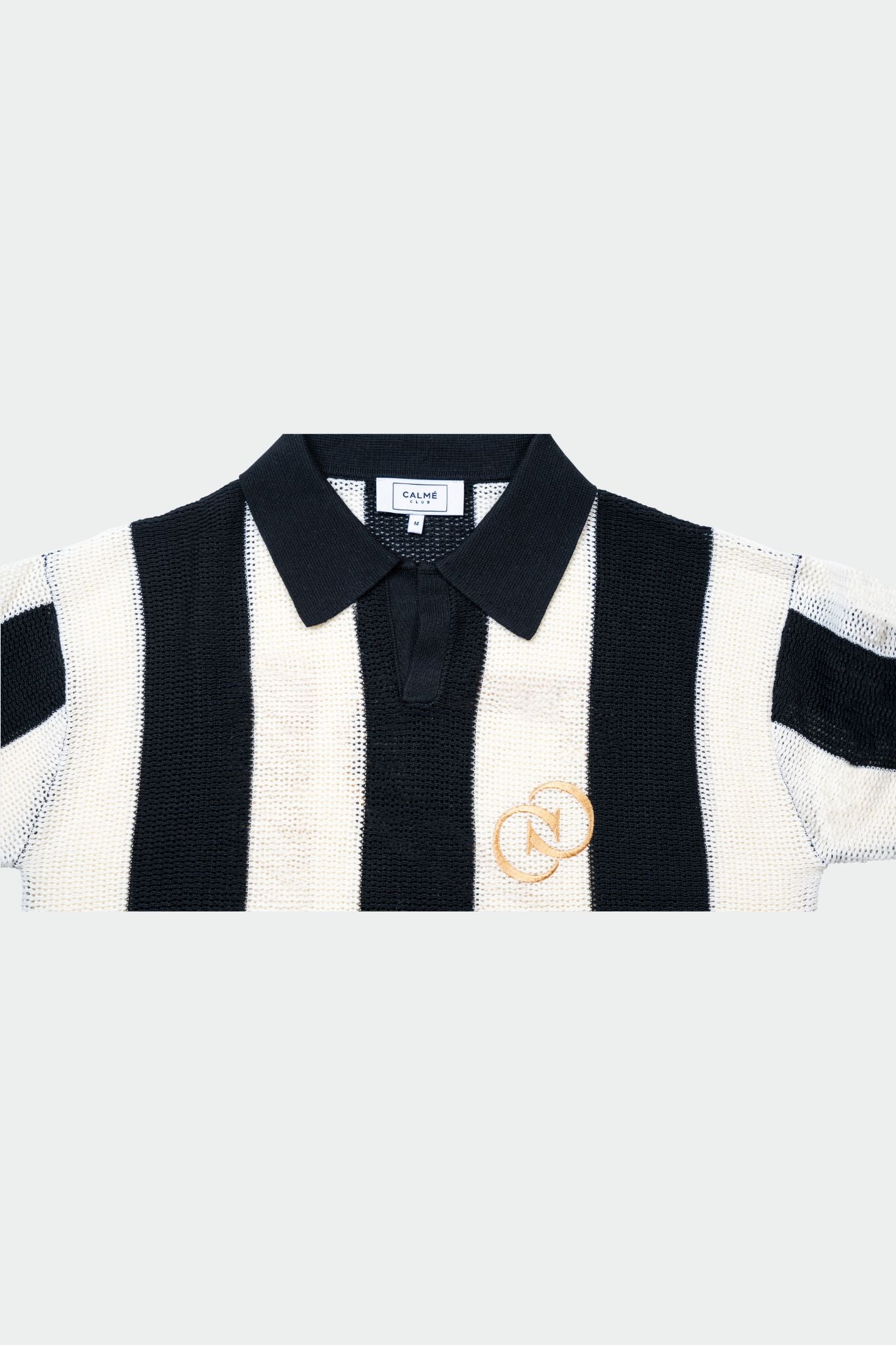 Calmé Club JUVE knitted jersey Tee 000 Black mix