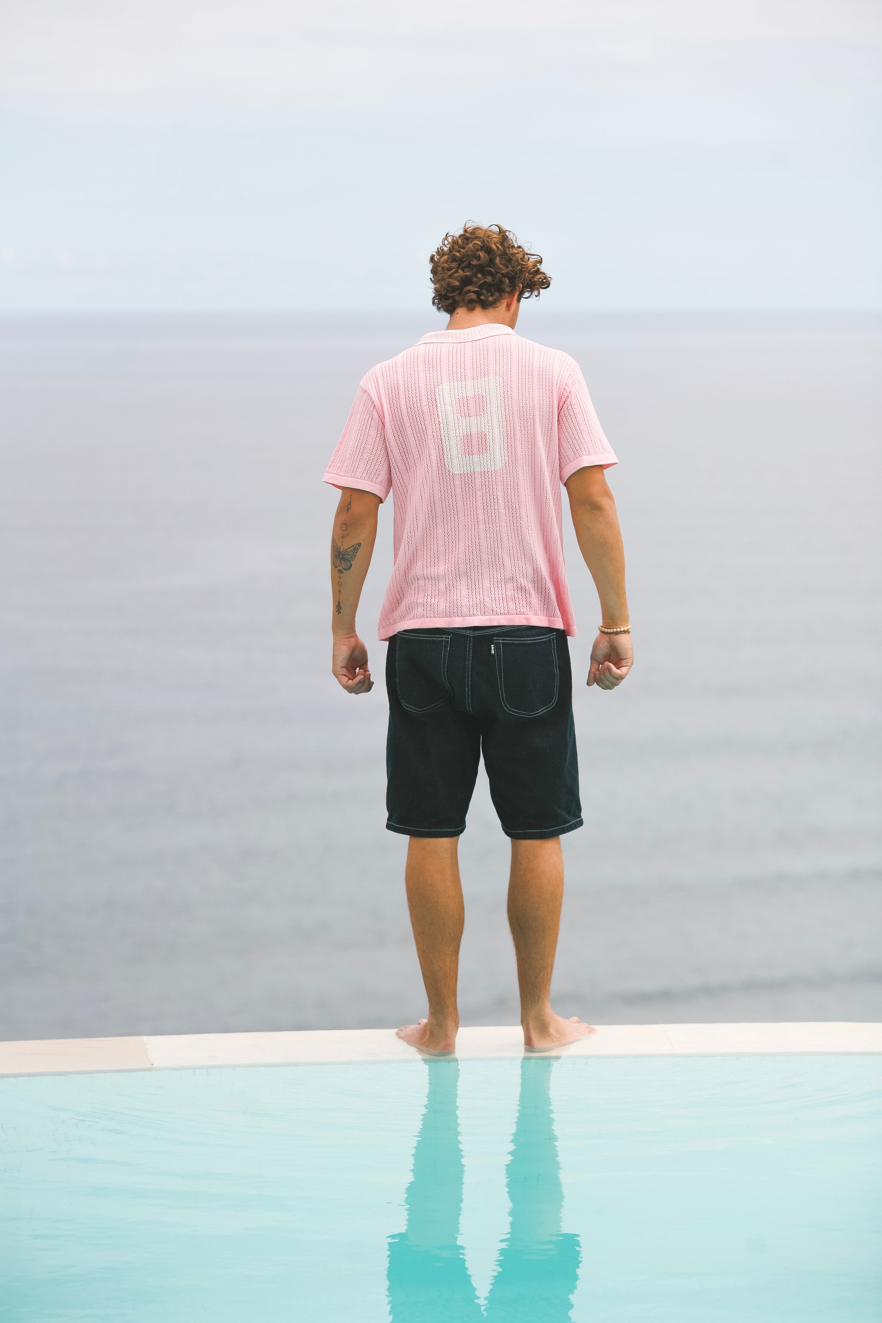 Calmé Club MIAMI KNITTED JERSEY Tee 639