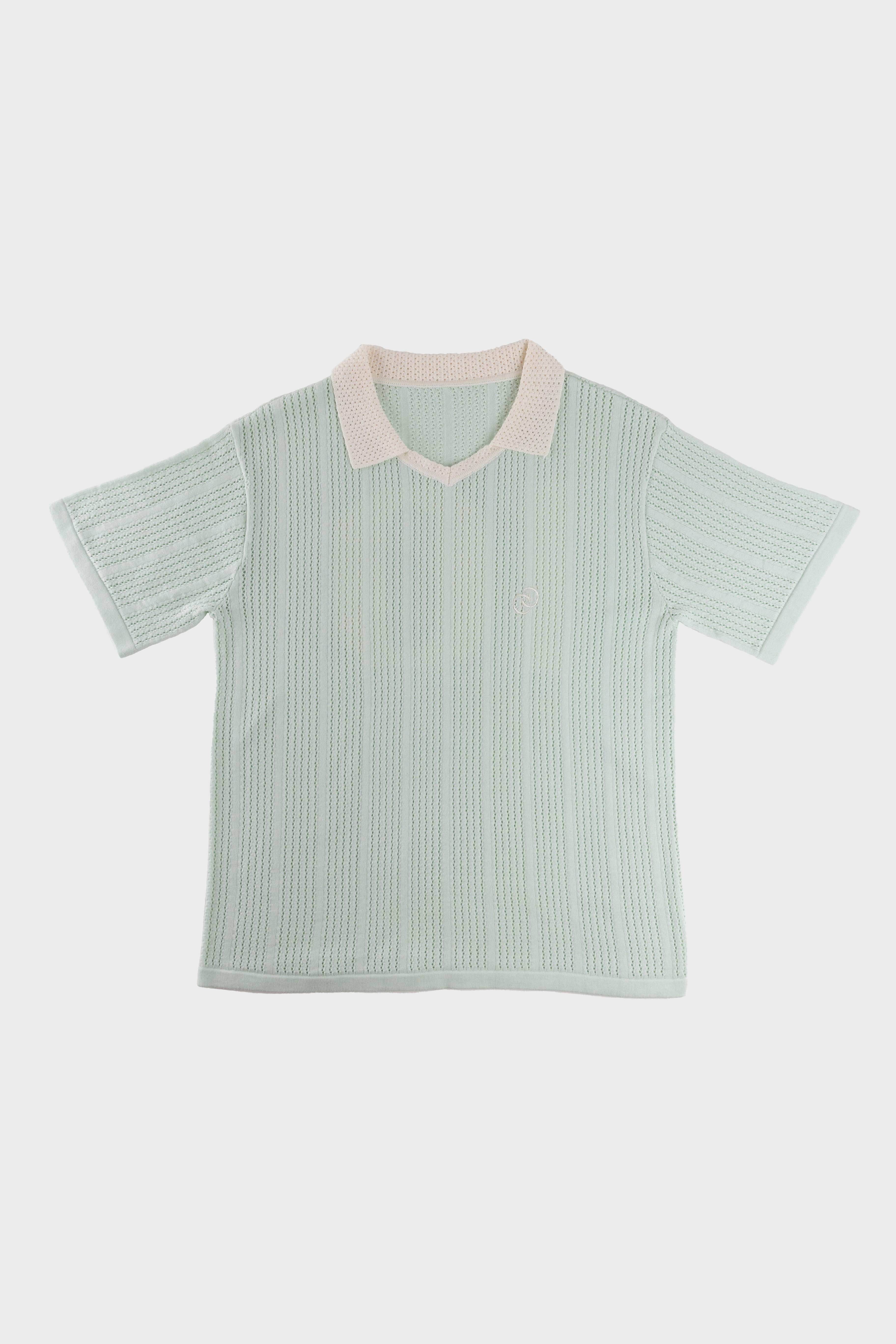 Calmé Club Mint KNITTED JERSEY Tee 321